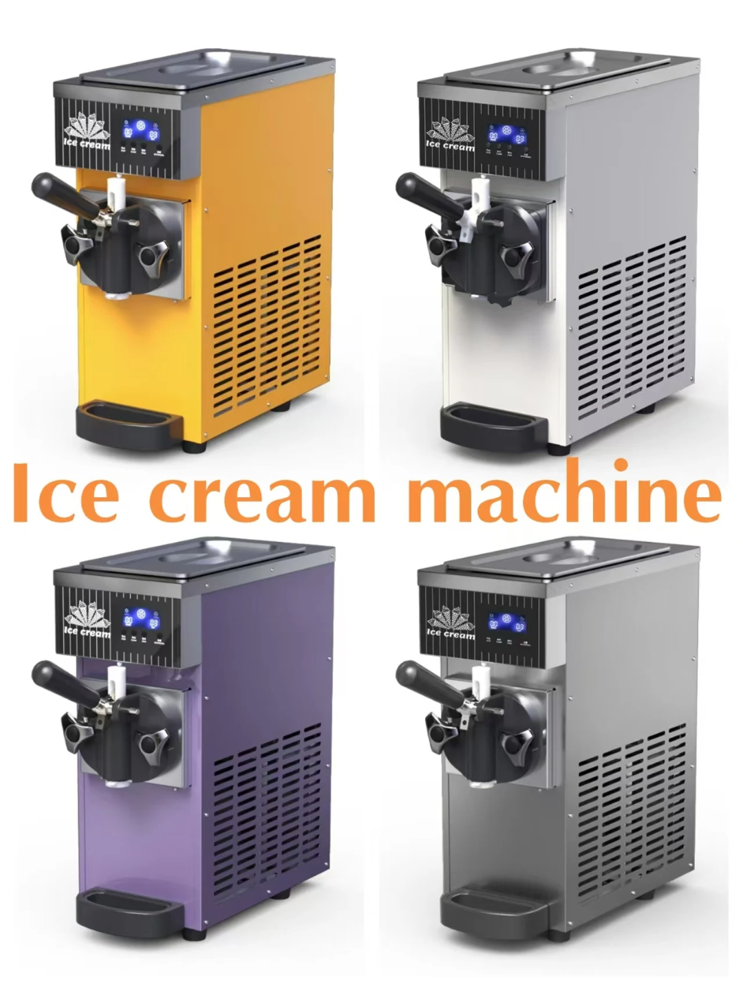 Mini Ice Cream Machine – Compacte & Puissante