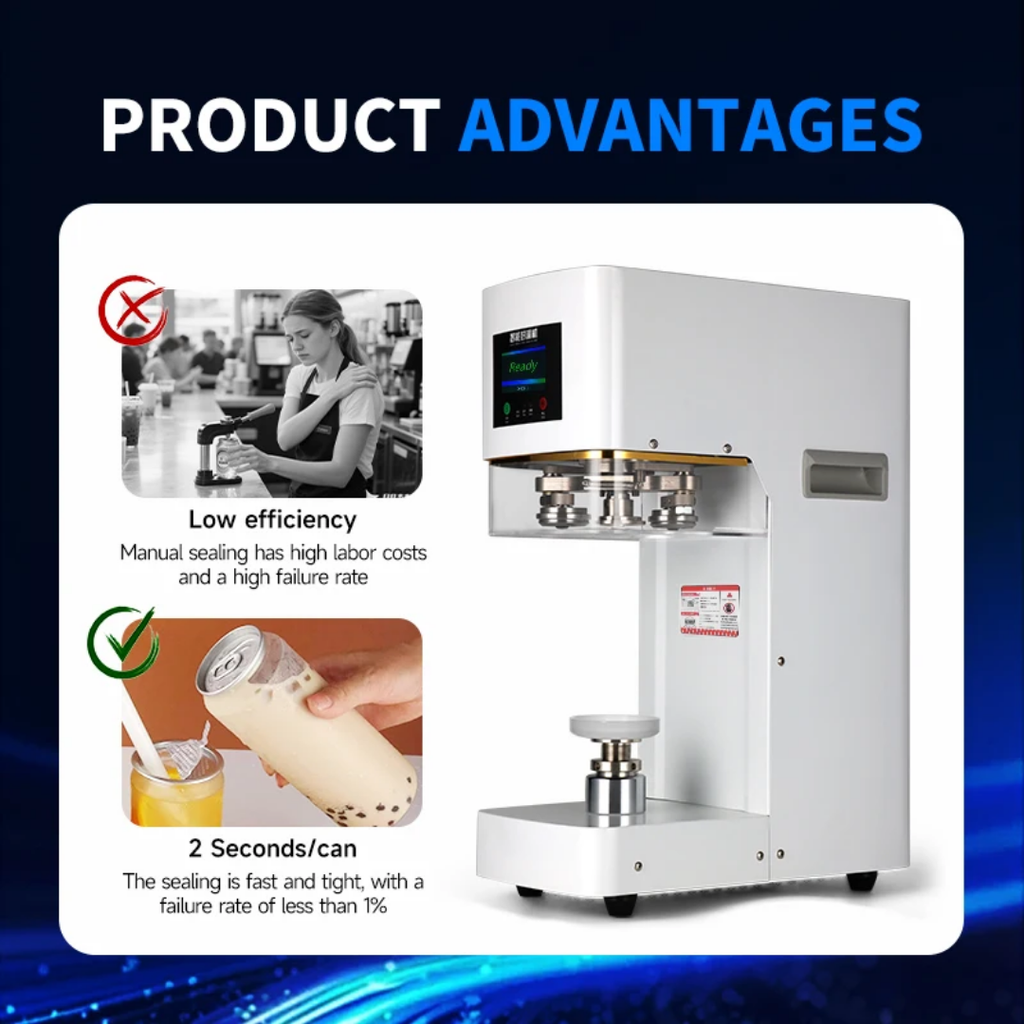 Automatic Sealing Machine - PET can seller